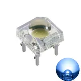 5mm Super Flux Piranha 4pin LED - Modrá – 3