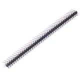 1X40pin 2,54 mm zahnutý jednořadý pin header 90 stupňů – 1