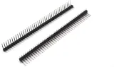 1X40pin 2,54 mm zahnutý jednořadý pin header 90 stupňů – 4