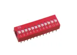 12pinový DIP přepínač, 2.54mm – 2