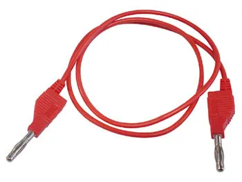 Velleman Měřící kabel s banánkovými konektory 4mm červený