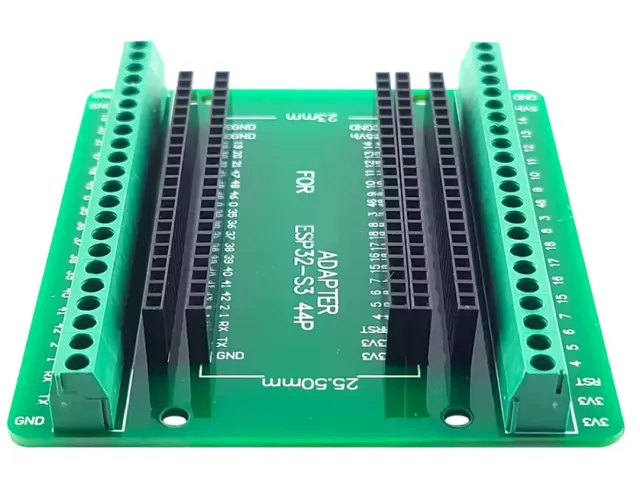 Breakout board pro ESP32-S3 N16R8 44-Pin 23mm a 25.5mm desky