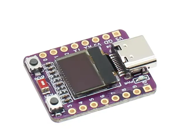 Vývojová deska ESP32-C3 s mini 0.42 inch midi OLED displejem