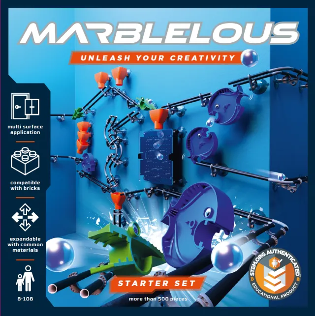 Marblelous Kuličková dráha Starter Set 500-dílný