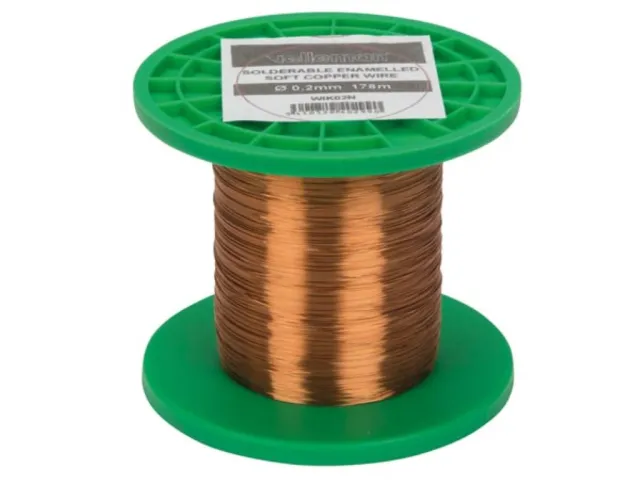 Vinutý drát měděný Ø0.2mm - 178m - 97 ohm