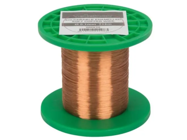 Vinutý drát měděný Ø0.1mm - 715m - 1.5kohm