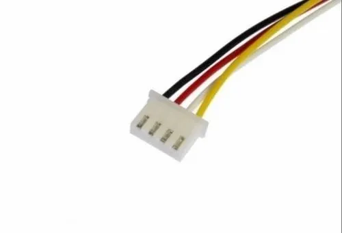 4 Pins Connector/Terminal vodič, 1stranný - male, 26AWG 20cm, XH2.54mm