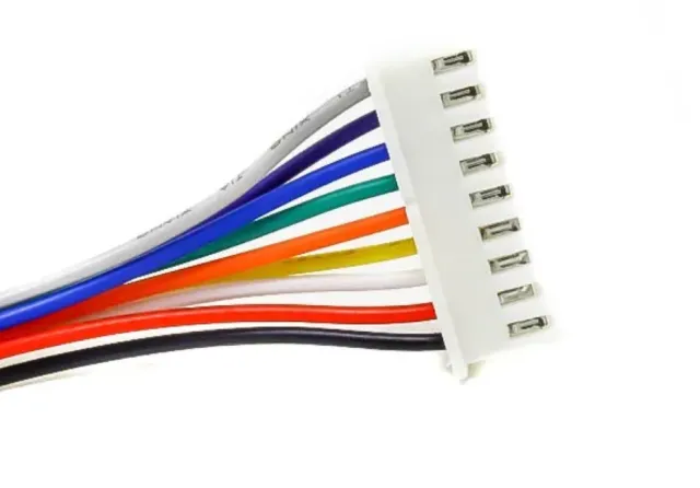 Konektor Micro JST XH 9pinový pigtail samec