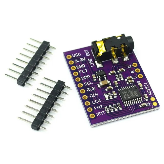 WCMCU-5102 modul stereo DAC digitálně-analogový převodník