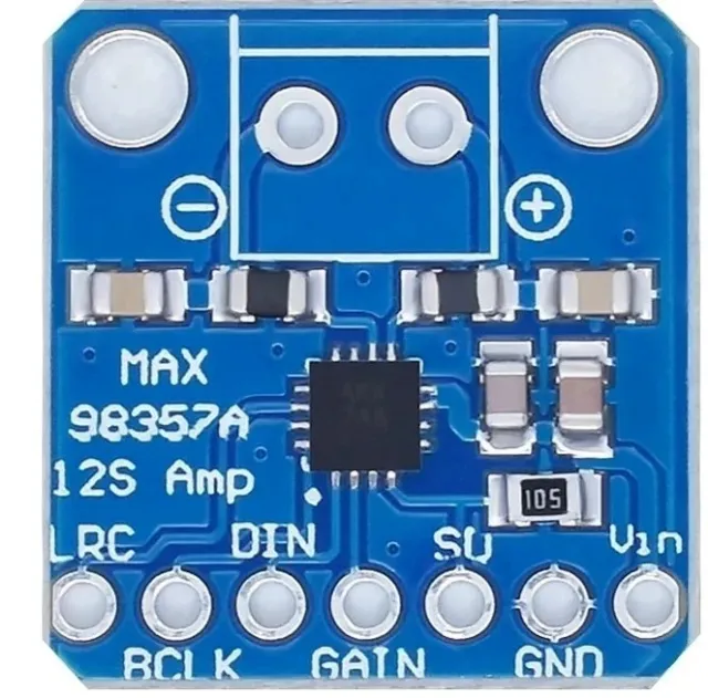 I2S DAC s 3W zesilovačem - MAX98357A
