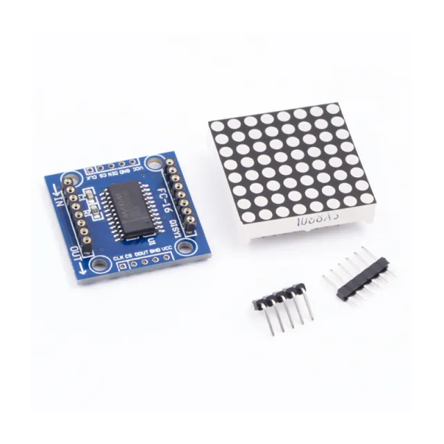 LED Matrix Module MAX7219 Modrá