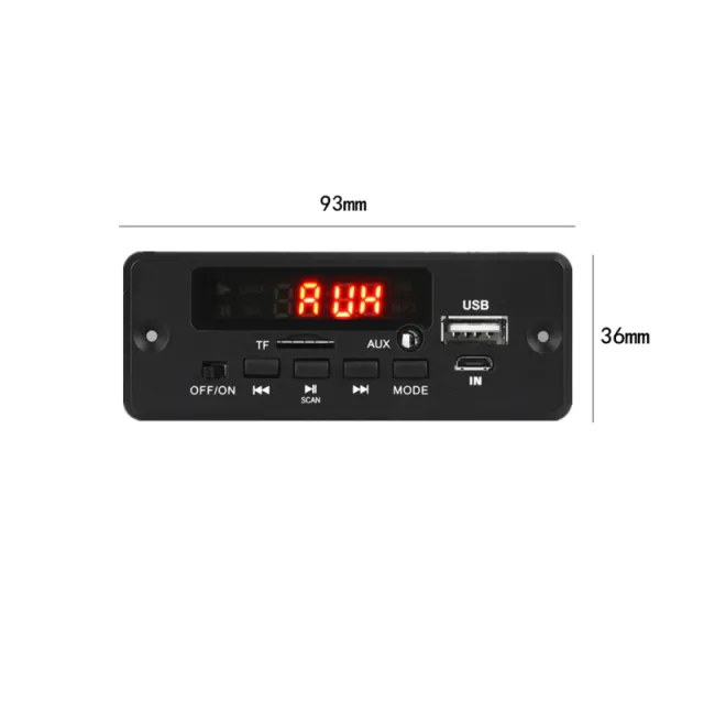 Bluetooth MP3 FM vestavný modul V1.1