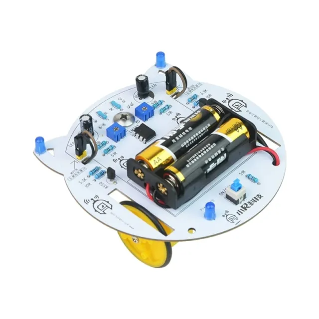 Mini kočičí robot sledující čáru - Poučné pro děti a studenty (STEM)