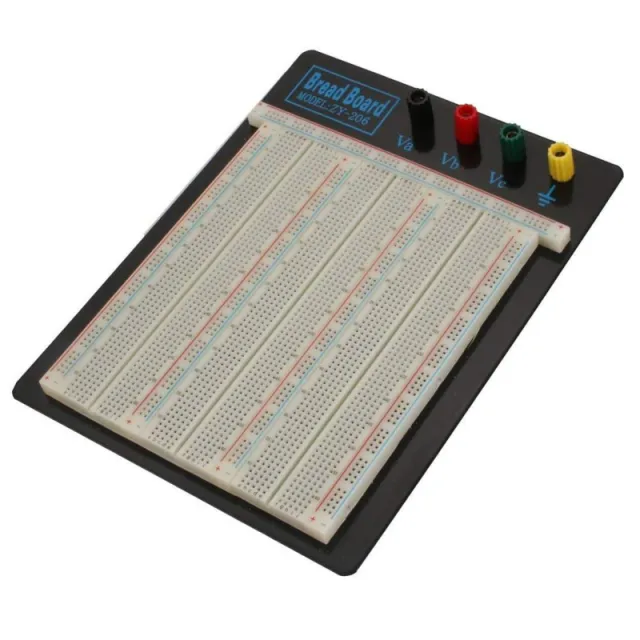 Breadboard, 2390 otvorů - ZY-206, 4 svorky