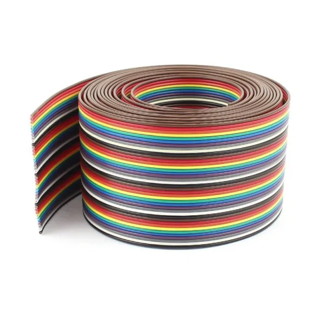 40žilový 2.54mm 28AWG Dupont na metr
