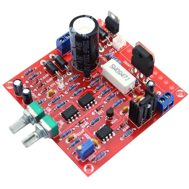 Nastavitelný DC regulovaný napájecí modul (0 - 30 V / 2 mA - 3 A) - DIY KIT (k vlastnímu pájení)