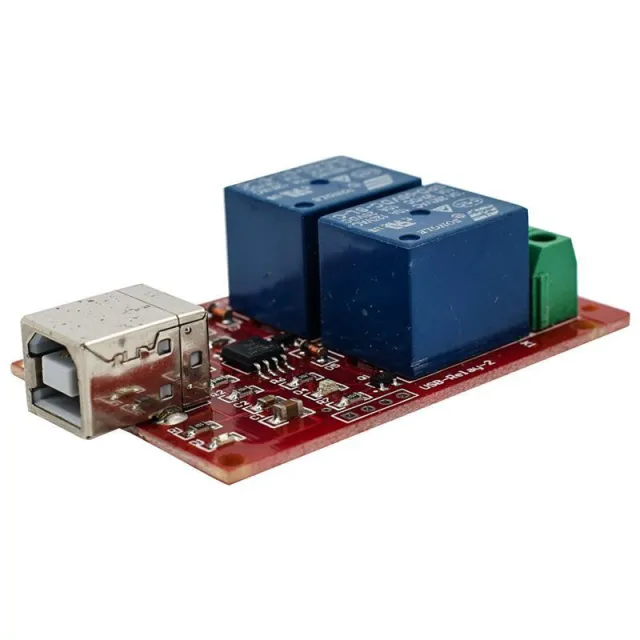 USB PC 2kanálové 5V relé