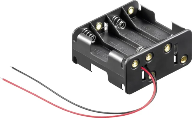 Pouzdro na baterie pro 8x AA (Back-To-Back 12V)