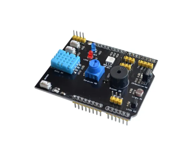 Experimentální shield pro Arduino UNO