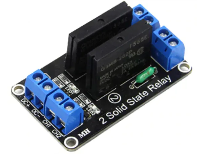 Solid State Relais Module 5V | 2kanálový (OMRON G3MB-202P)