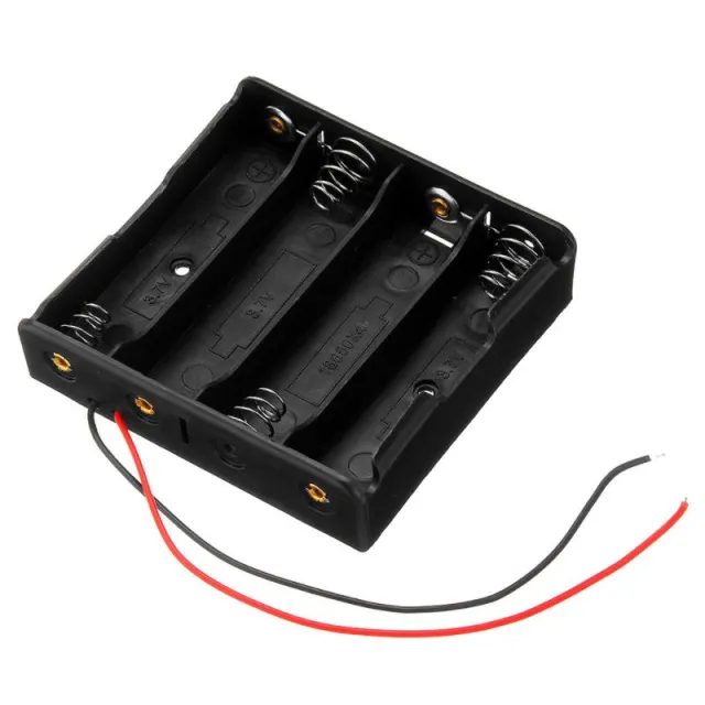 Držák baterií pro 4x AA (6V)