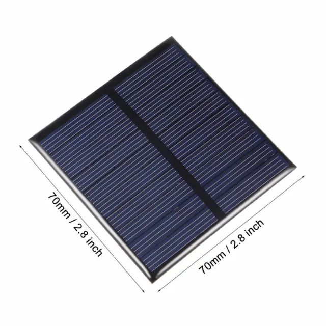 Mini solární panel 70x70mm epoxy
