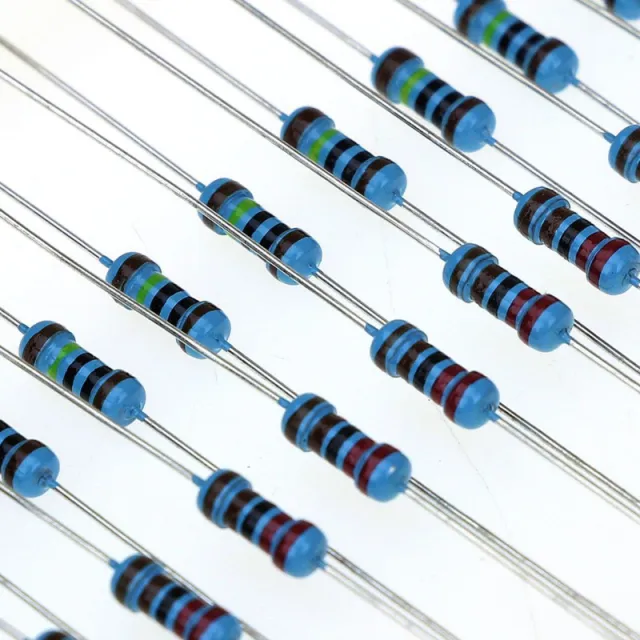 Sada 100 rezistorů 10 druhů 1/4 Watt 1%