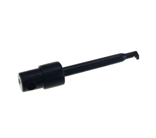 Testovací klip s pružným háčkem pro PCB SMD IC  57mm  - Černý