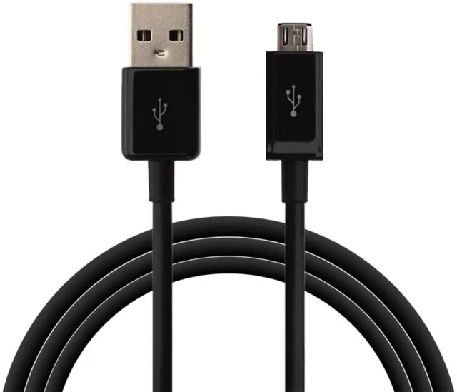 USB-A na Micro-USB kabel 1 metr Černý