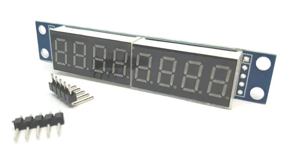MAX7219 7segmentový červený 8místný digitální modul