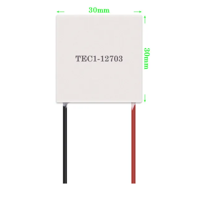 Peltierův modul 12V 27W 30x30mm TEC1-12703