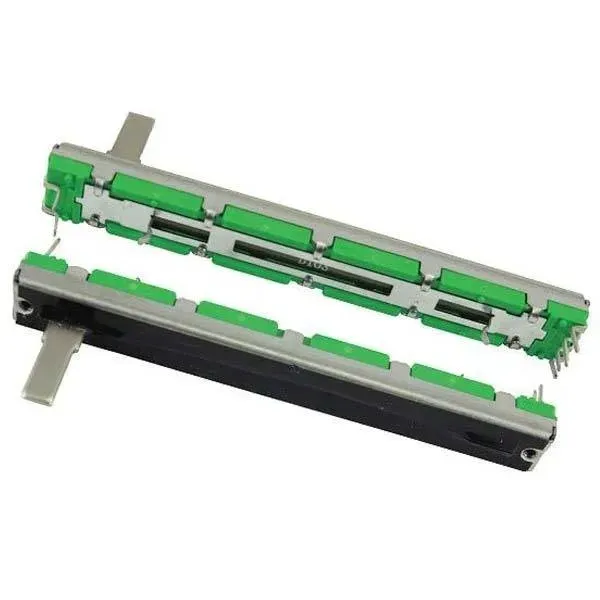 Slider Fader potenciometr lineární 2kanálový 75mm 10k