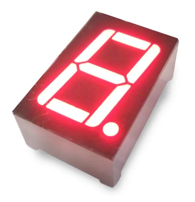7 segmentový LED displej Červený 0.56 inch