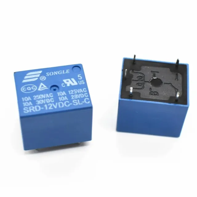 SRD-12VDC-SL-C napájecí relé 5pin