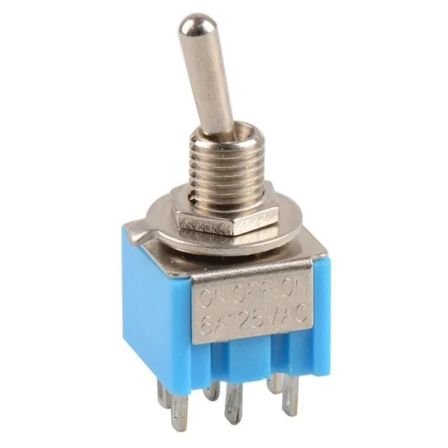 Kolébkový přepínač MTS-203 6-Pin SPDT ZAP-VYP-ZAP
