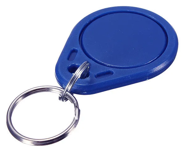 Modrá | RFID tag klíčenka | 13,56 MHz | 1K S50 | Mifare Classic