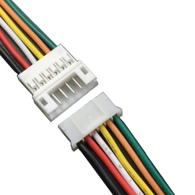 Micro JST PH 6pinový pigtail konektor set samec samice