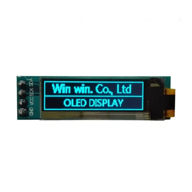 Mini OLED displej modrý 0.91 inch 128x32 I2C
