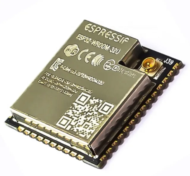 ESP32 WROOM 32U Bezdrátový IOT modul 16M 128Mbit Wifi, Flash, Bluetooth
