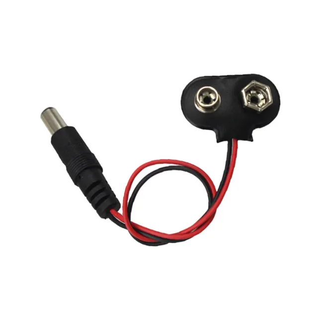 9V bateriový klip s 5.5mm jackem