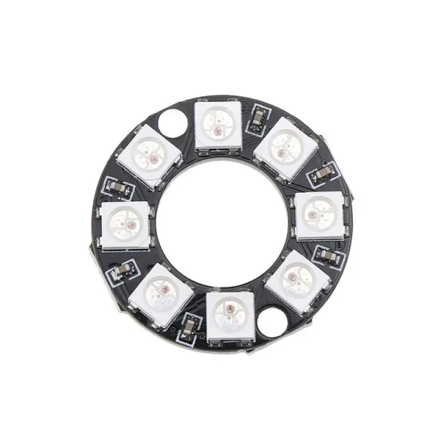8bitové RGB LED WS2812b kruh (Neopixel)