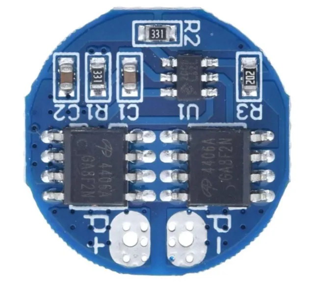 2S BMS nabíjecí a ochranná destička pro 2x 18650