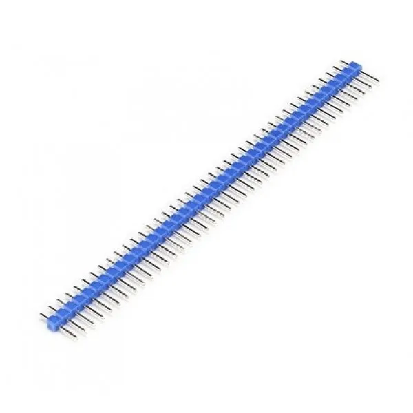 40 Pins header Male 2.54mm Modrá