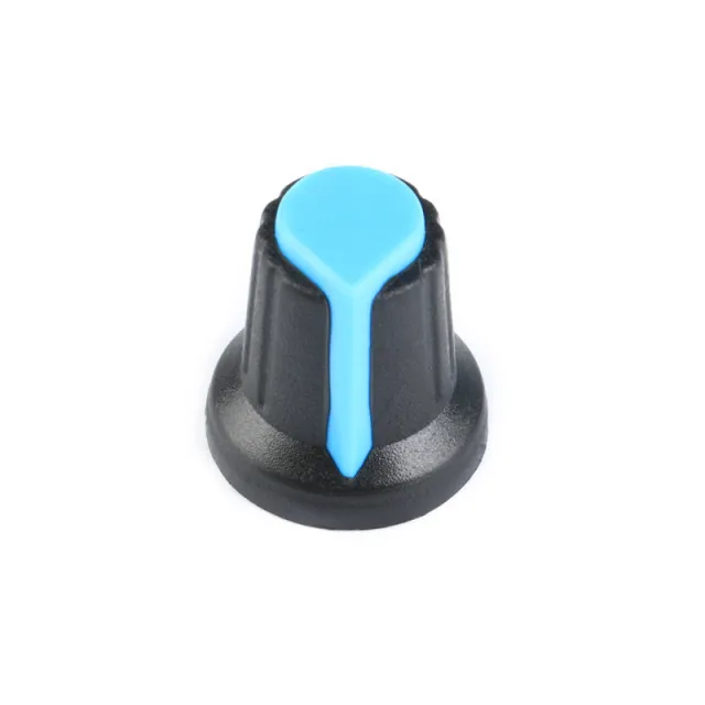 Knoflík pro potenciometr Modrá 15mm 17mm