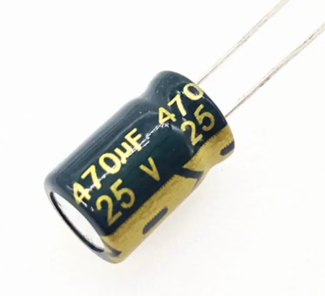 Kondenzátor 470uF 25v Elektrolytický (ELCO)