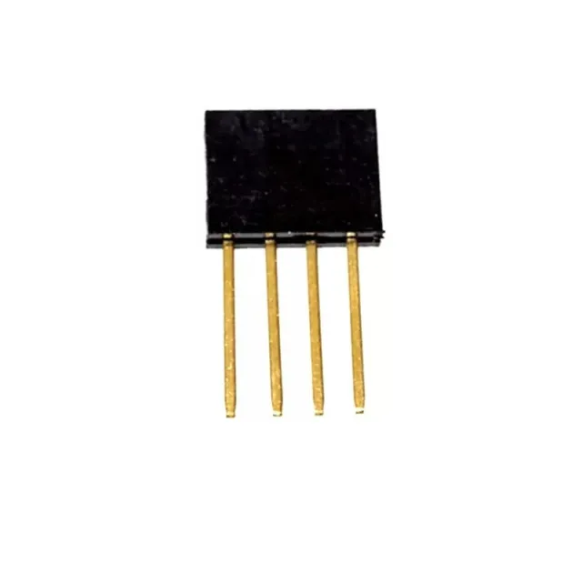 4 Pin Female 11mm vysoký stackovatelný Pin Header Connector