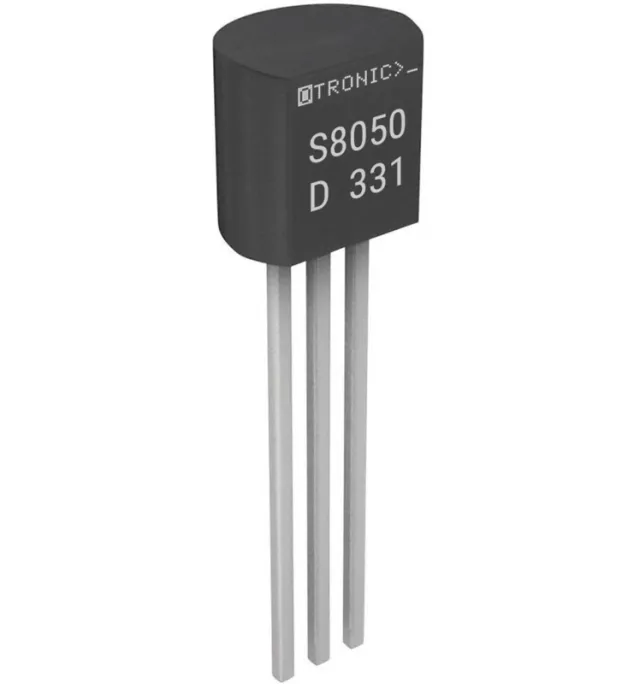 NPN tranzistor S8050 D331 25V 0.5A 100MHz 1W TO-92