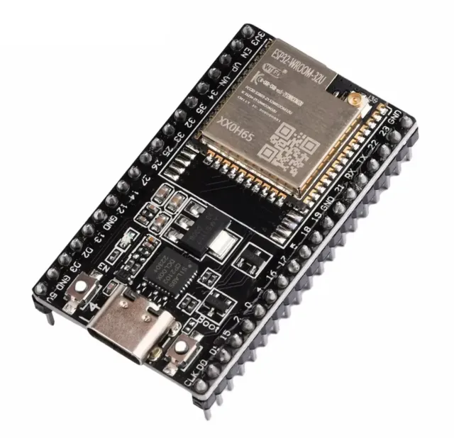ESP32-WROOM-32U DevkitC V4 USB-C a externí anténní konektor (ipex)