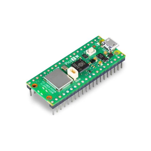 Raspberry Pi Pico 2WH s WiFi a předpájenými piny