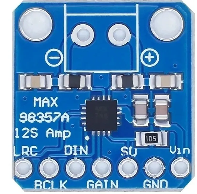 I2S DAC s 3W zesilovačem - MAX98357A
